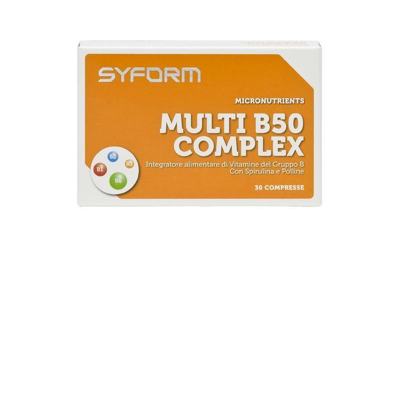 syform syform multivitaminico multi b50 complex 30 compresse