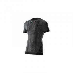 Maglia girocollo manica corta nero