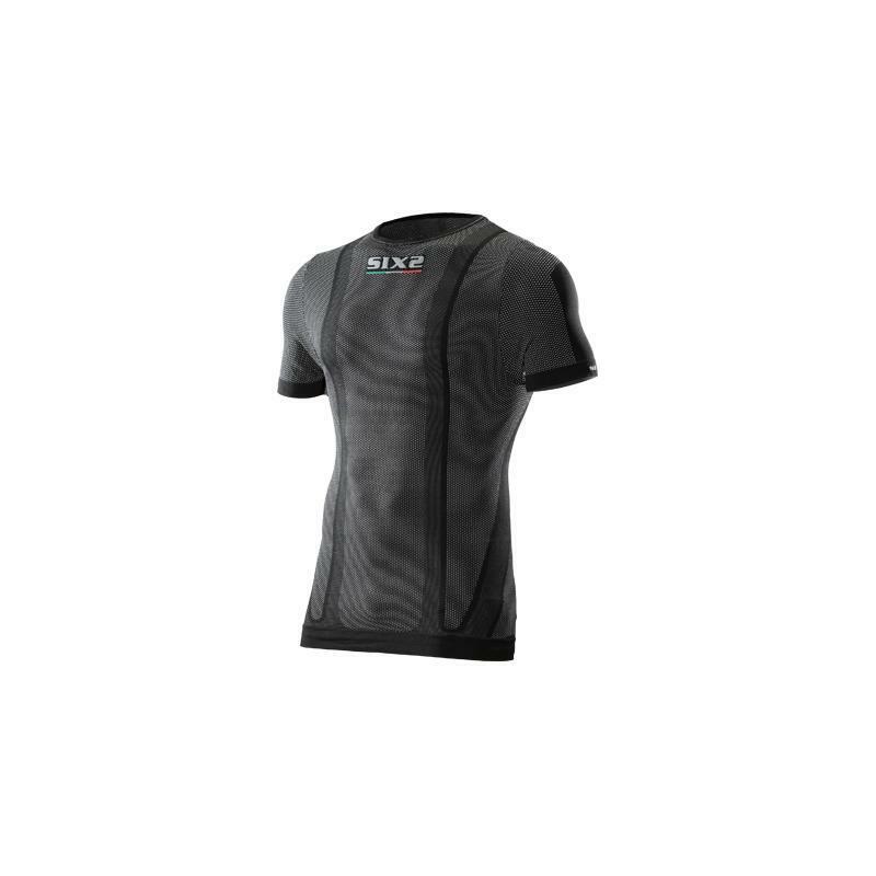 sixs sixs maglia girocollo manica corta nero