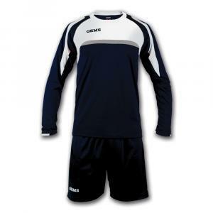 Kit calcio vermont blu/bianco