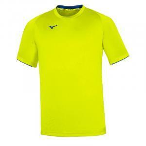 MIZUNO T SHIRT CORE GIALLO FLUO