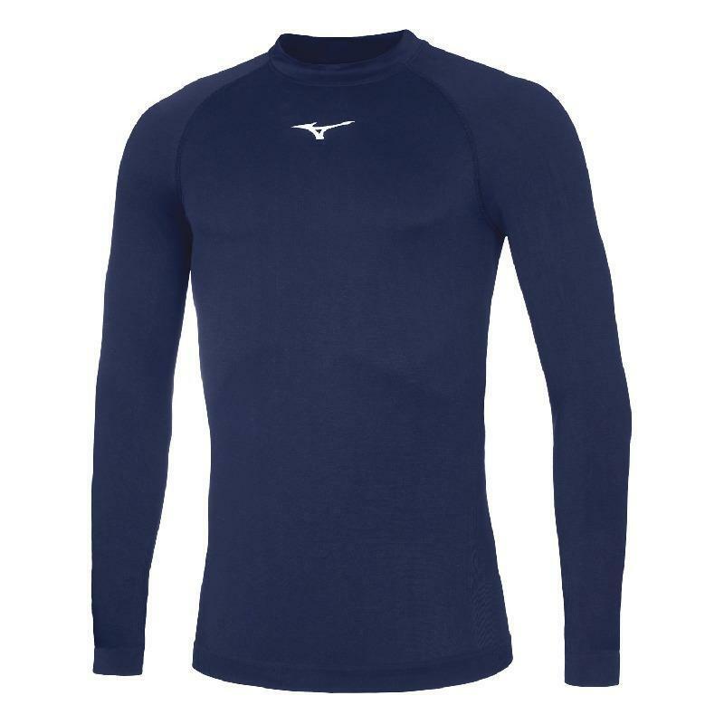 mizuno mizuno maglia termica core junior blu