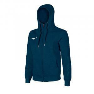 Felpa sweat zip blu