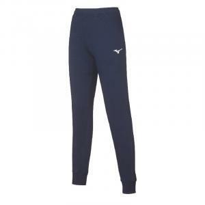 Pantalone felpato donna sweat blu