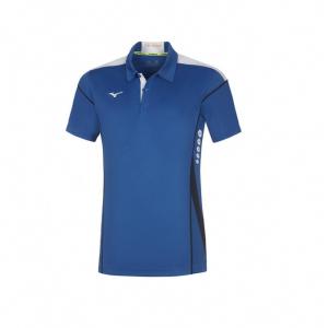 Polo hex rect azzurro