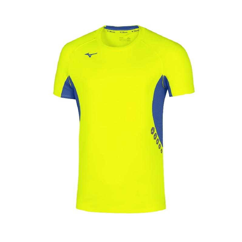 mizuno mizuno maglia premium jpn giallo fluo - foto 1