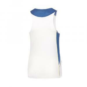 Canotta premium jpn donna bianco/azzurro