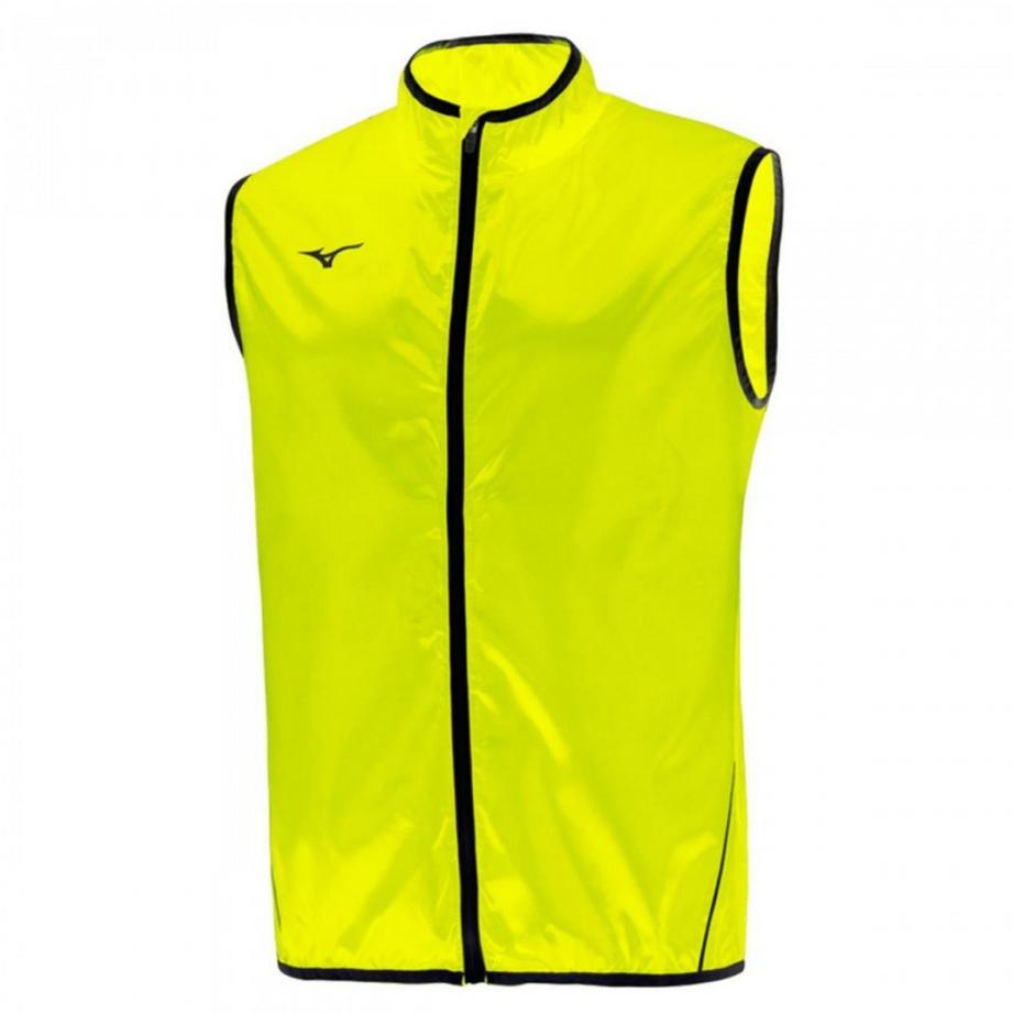 MIZUNO GILET RUNNING  GIALLO FLUO  U2EE710244