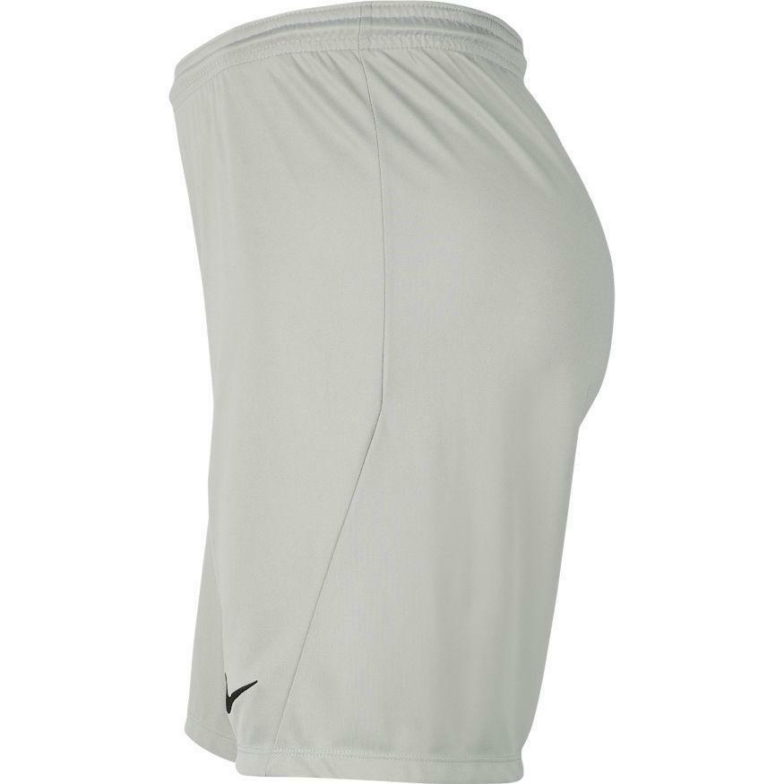 nike nike pantaloncino calcio park 3 uomo grigio