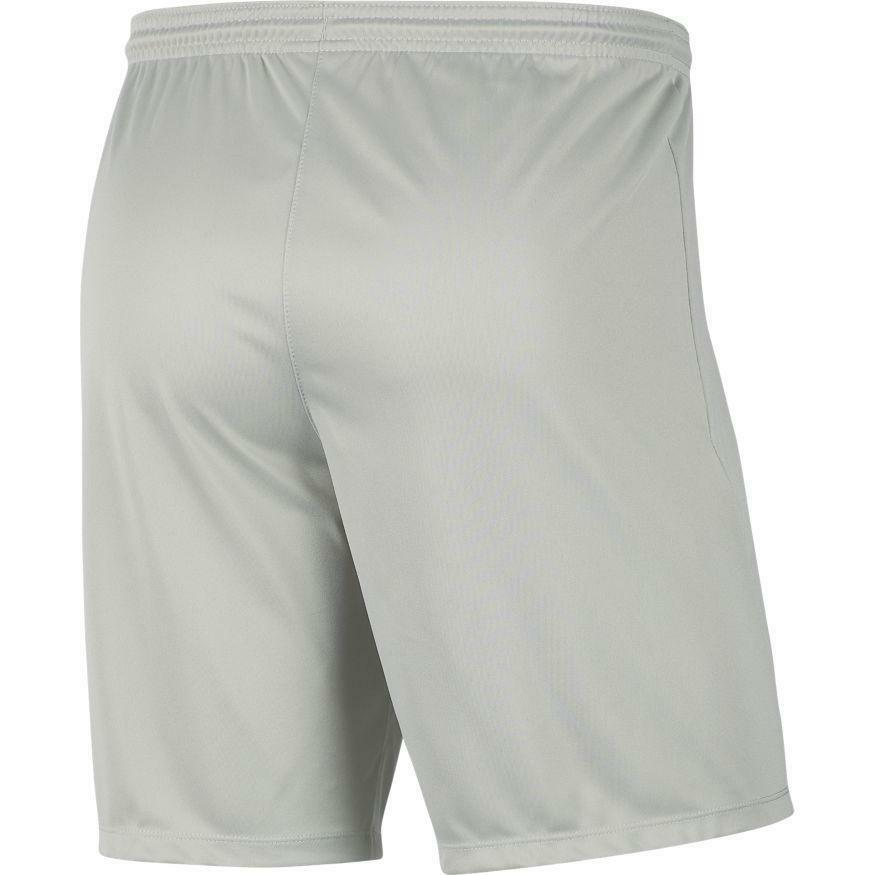 nike nike pantaloncino calcio park 3 uomo grigio