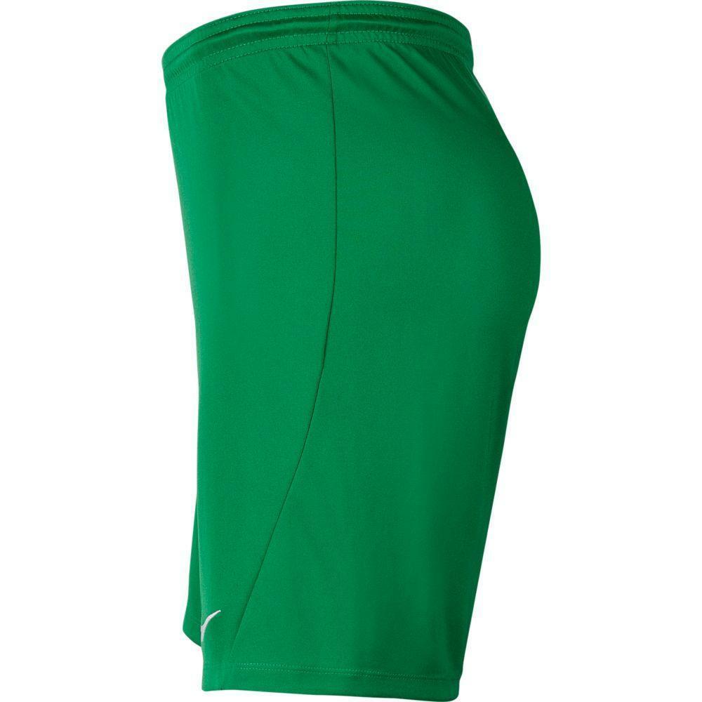 nike nike pantaloncino calcio park 3 uomo verde