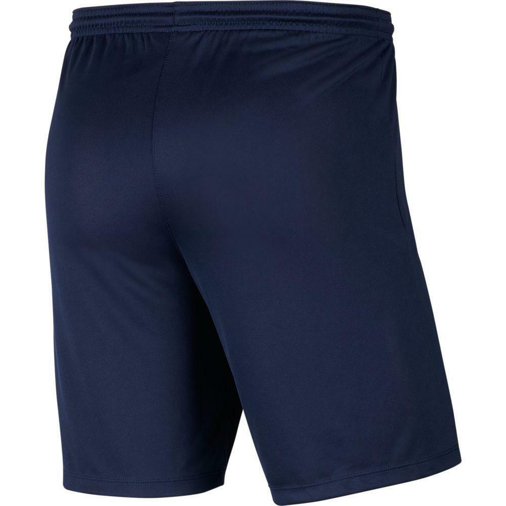 nike nike pantaloncino calcio park 3 uomo blu