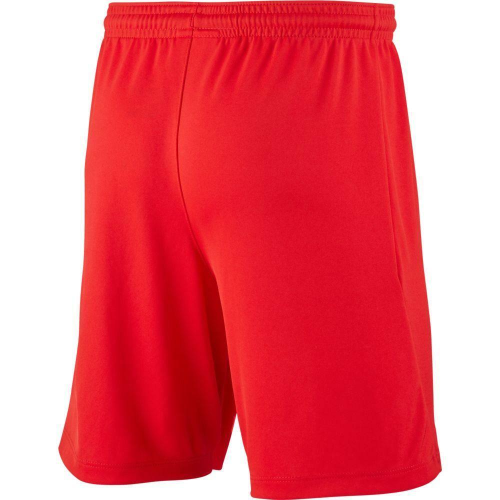 nike nike pantaloncino calcio park 3 uomo  rosso