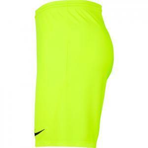 Pantaloncino calcio park 3 uomo  giallo fluo