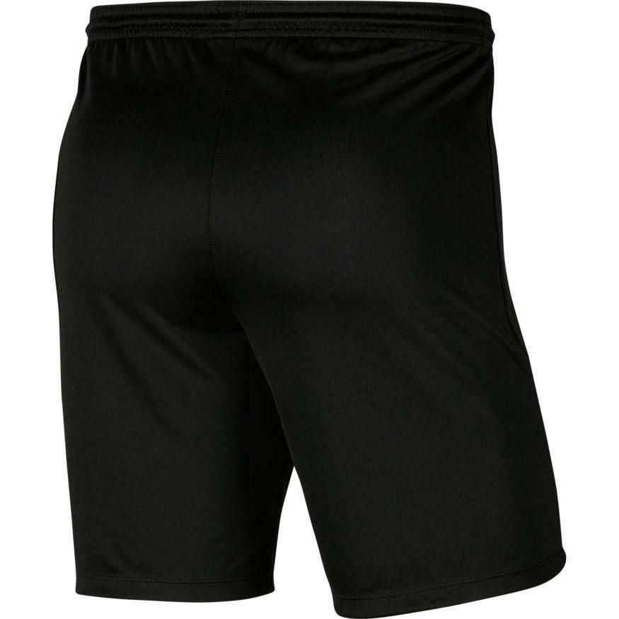 nike nike pantaloncino park 3 calcio  bambino  nero