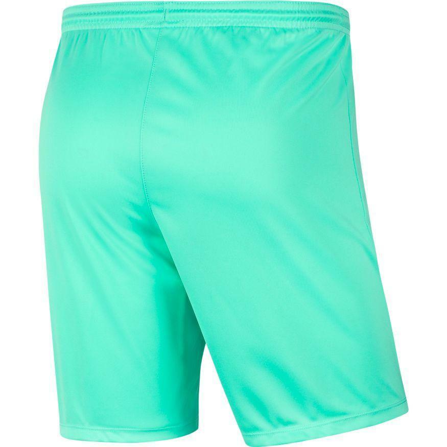 nike nike pantaloncino park 3 calcio  bambino turchese