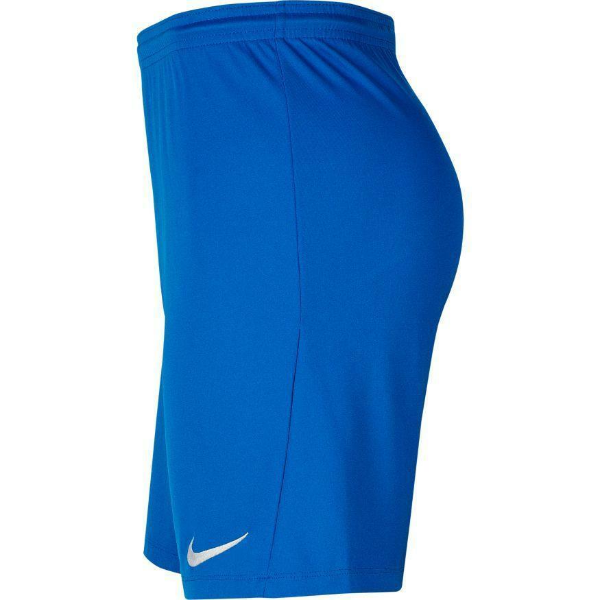 nike nike pantaloncino park 3 calcio  bambino azzurro