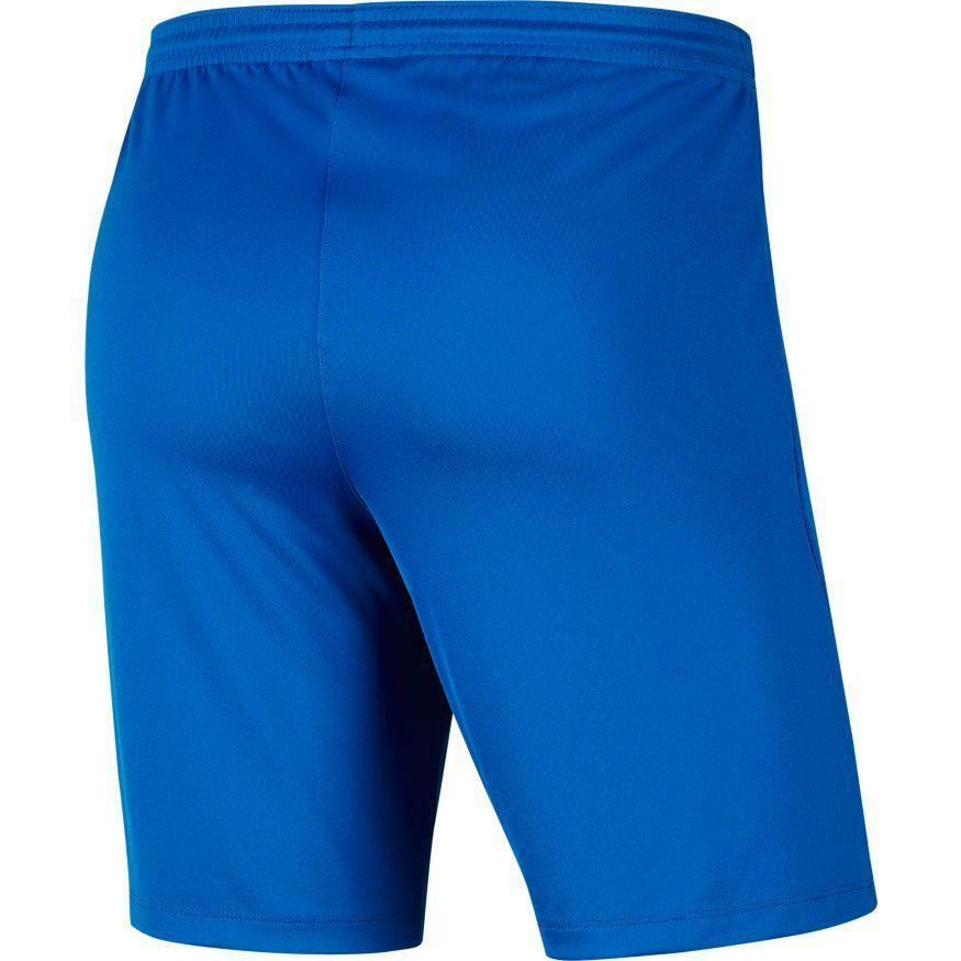 nike nike pantaloncino park 3 calcio  bambino azzurro