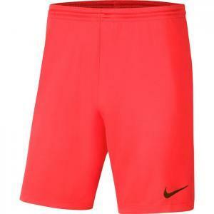 Pantaloncino park 3 calcio  bambino rosso fluo