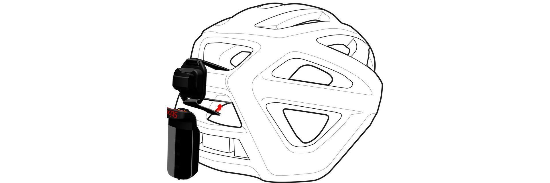 specialized montaggio stix per casco