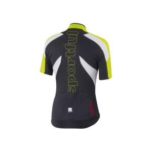 Maglia crank jersey grigio/giallo