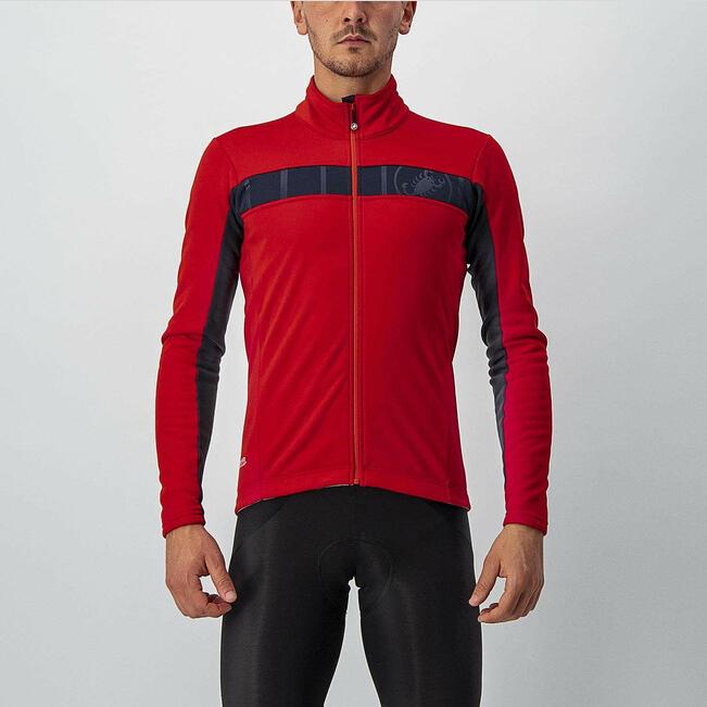 castelli castelli giacca mortirolo vi rosso