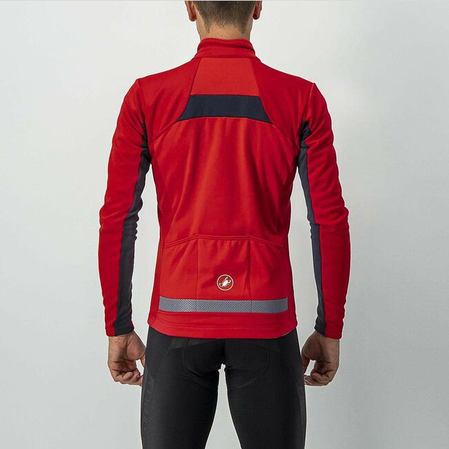 castelli castelli giacca mortirolo vi rosso