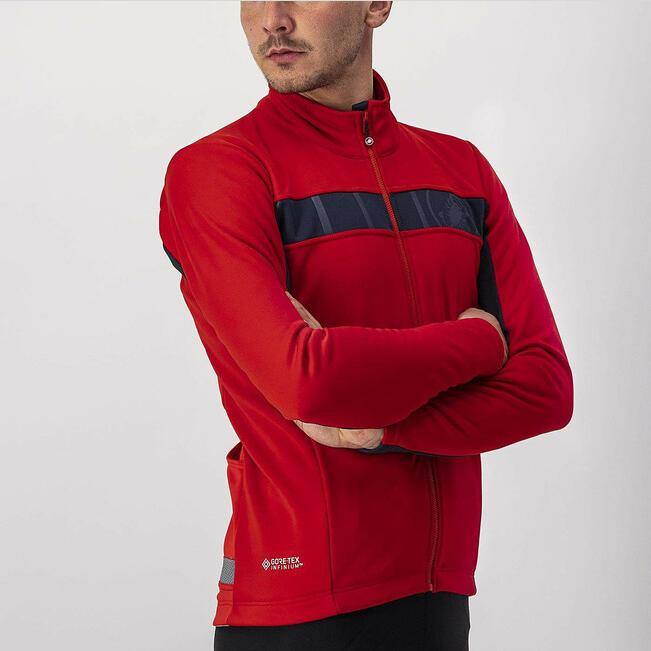 castelli castelli giacca mortirolo vi rosso