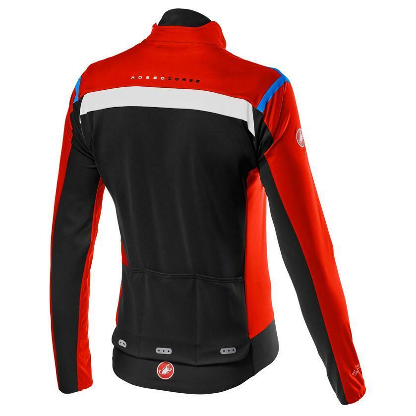 castelli castelli giacca alpha ros 2 light fiery red