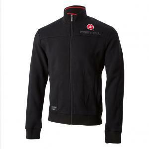 Felpa milano track jacket black