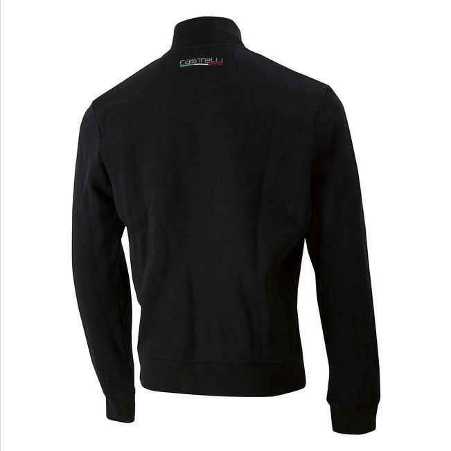 castelli castelli felpa milano track jacket black