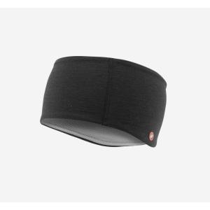 Fascia paraorecchie bandito headband nero