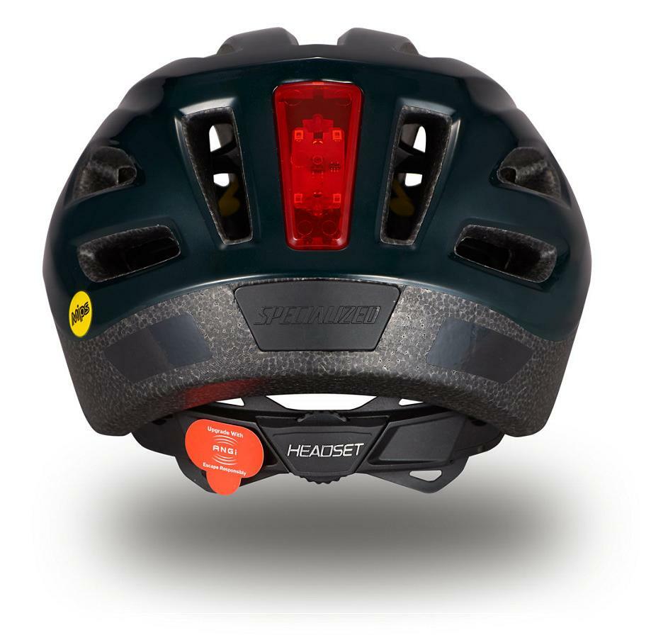 specialized specialized casco bambino shuffle led  mips verde marino