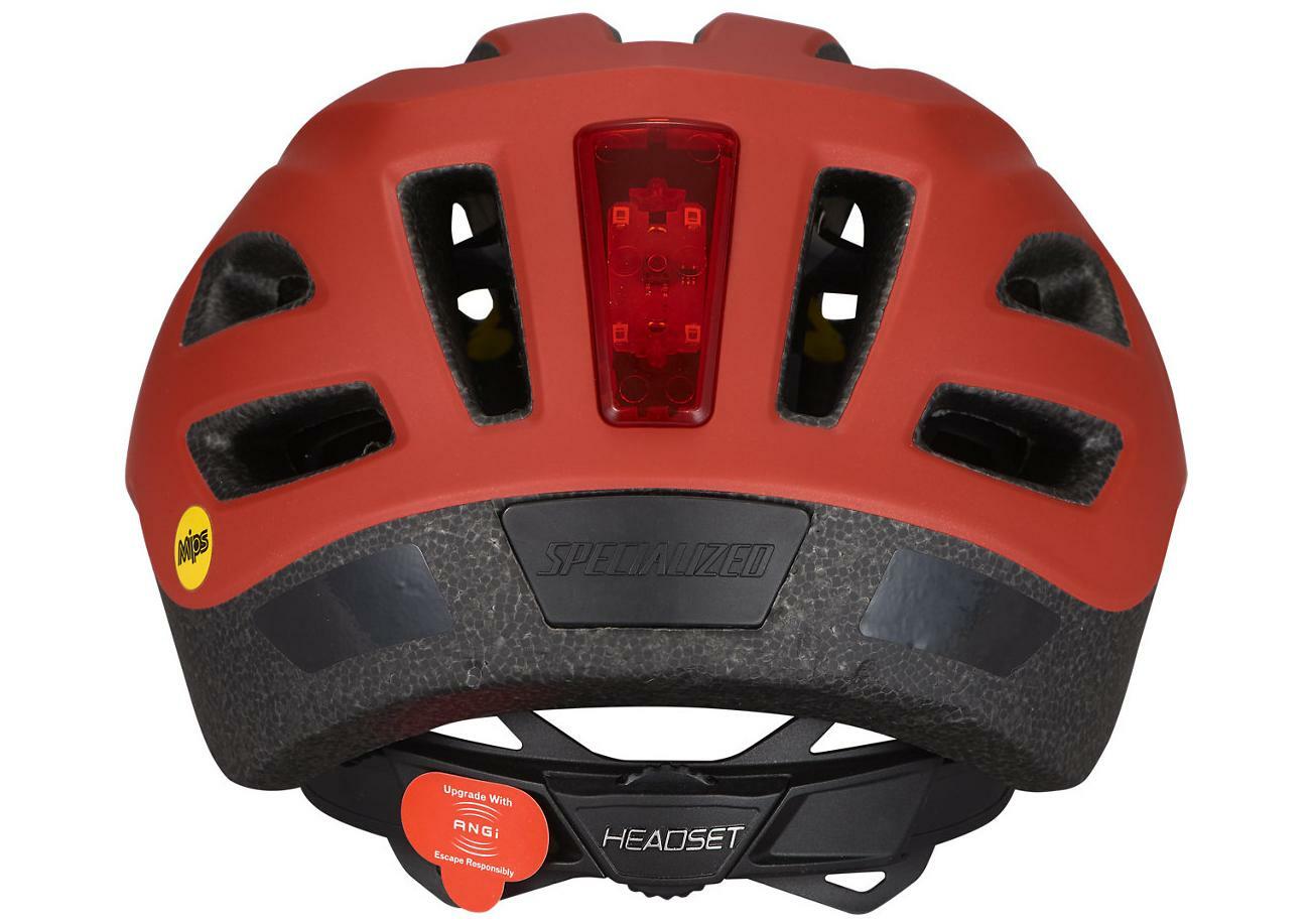 specialized specialized casco ragazzo shuffle led  mips rosso