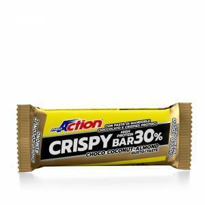 Barretta proteica crispy bar 50g choco cocco almond