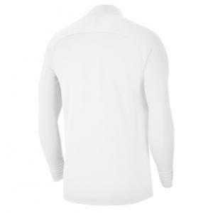 Felpa 1/2 zip academy 21 bianco