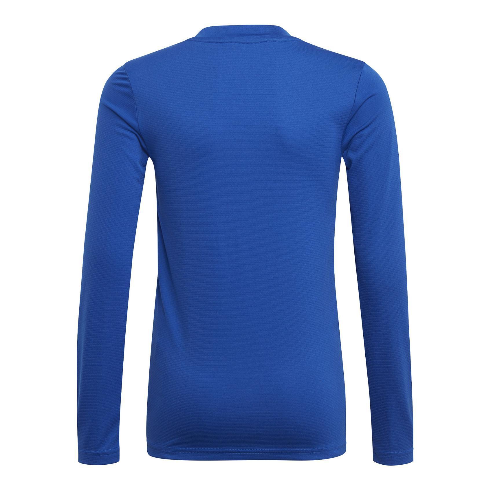 ADIDAS MAGLIA TERMICA BAMBINO BLU ROYAL GK9087