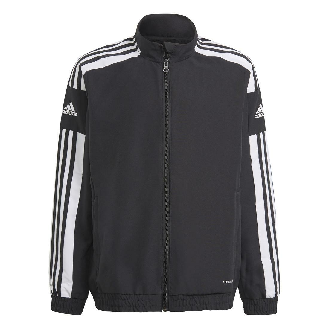 adidas adidas giacca tuta bambino sq21 pregara nero