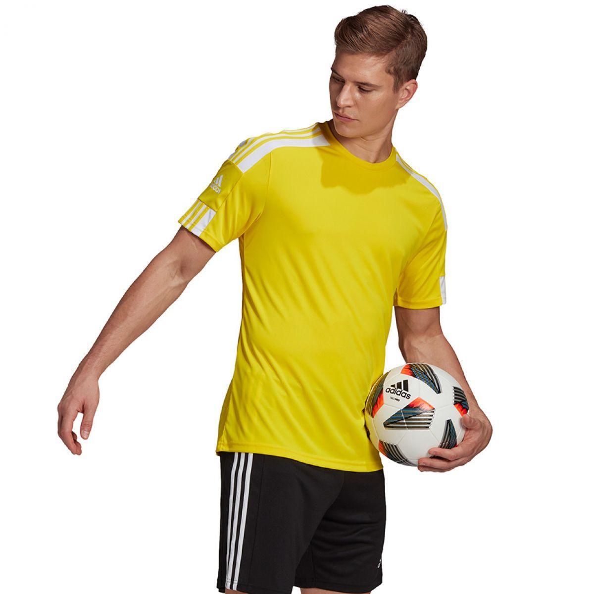 ADIDAS MAGLIA SQUADRA 21 CALCIO UOMO GIALLO GN5728