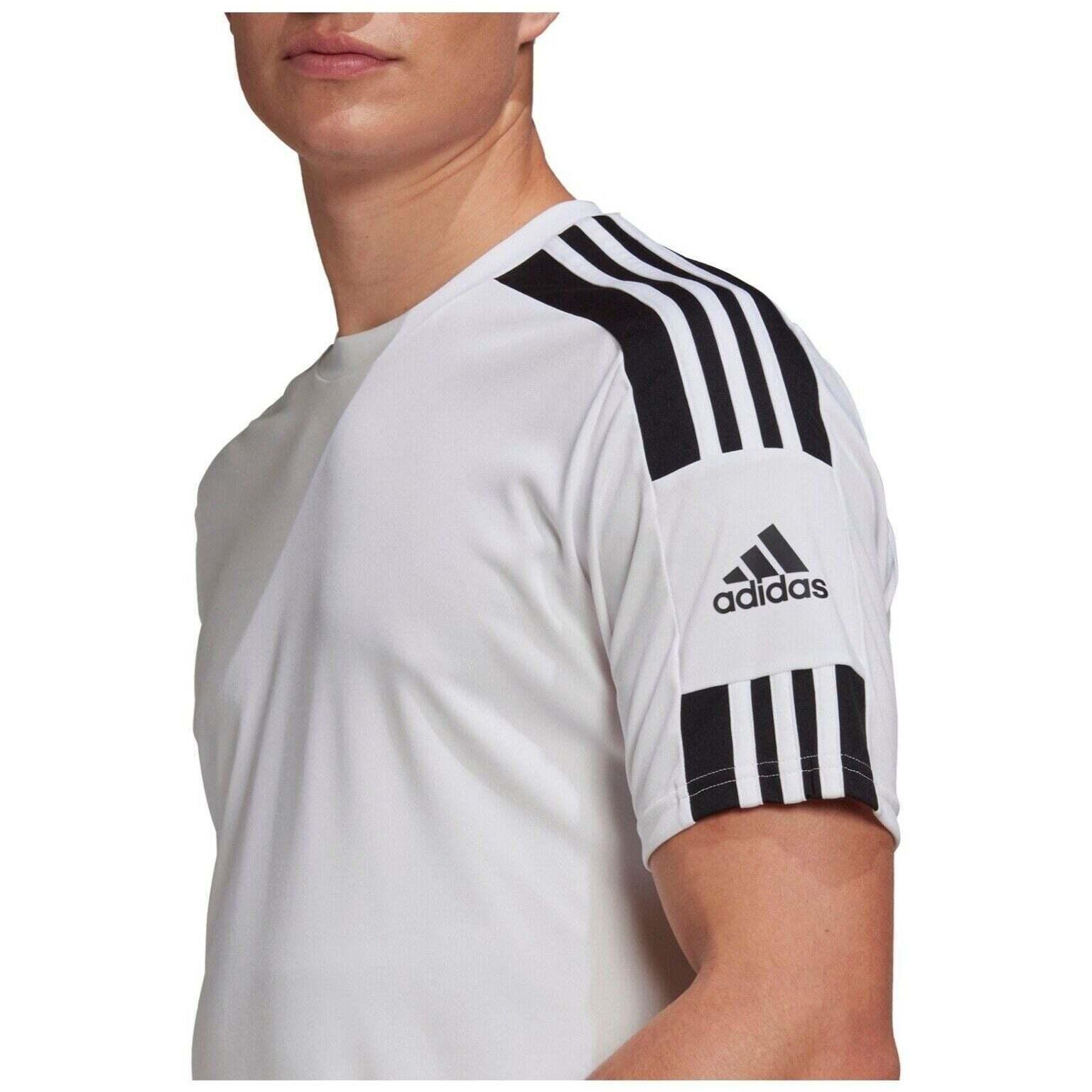 ADIDAS MAGLIA SQUADRA 21 BAMBINO  BIANCO NERO GN5738