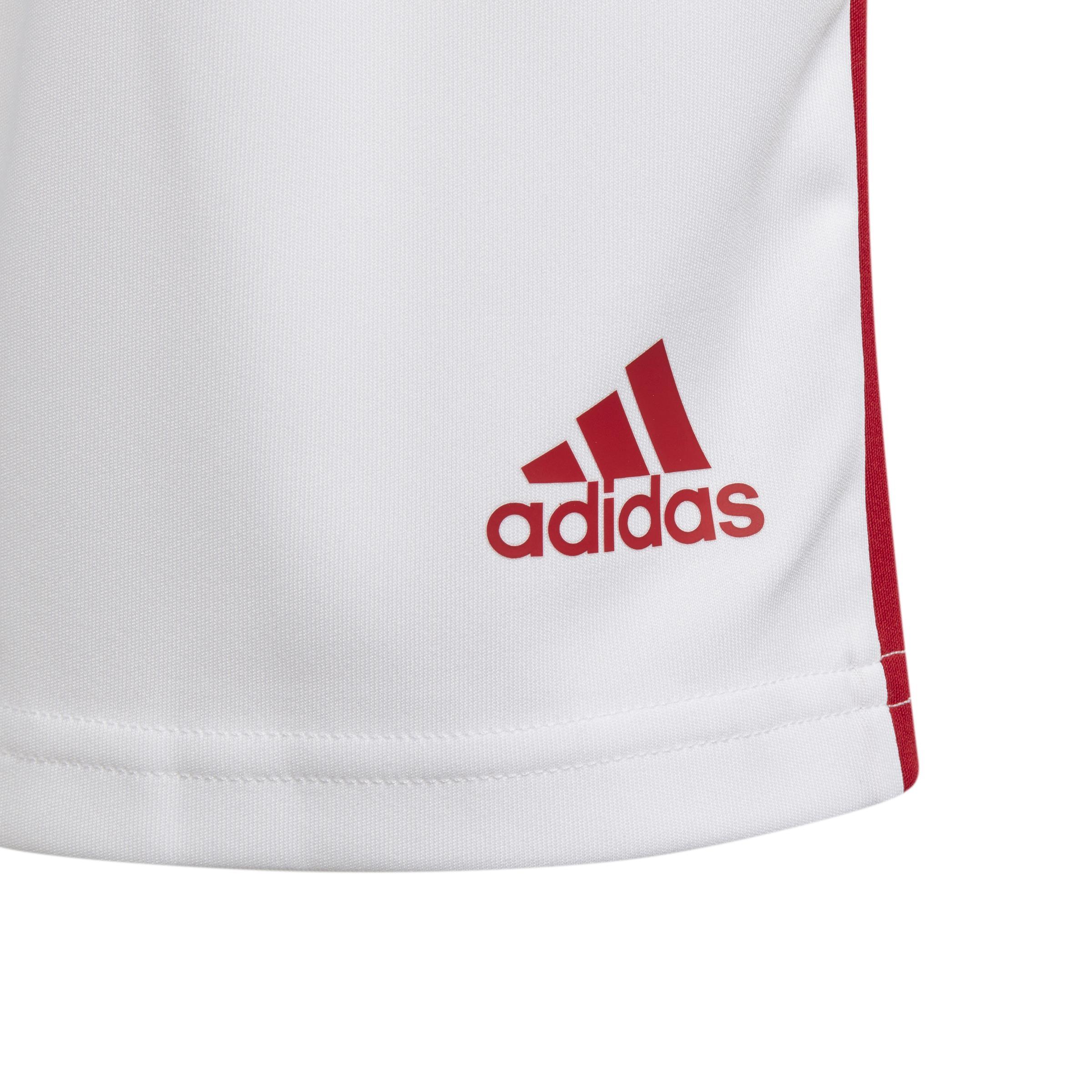 ADIDAS PANTALONCINO SQUADRA 21 BAMBINO BIANCO ROSSO GN5763