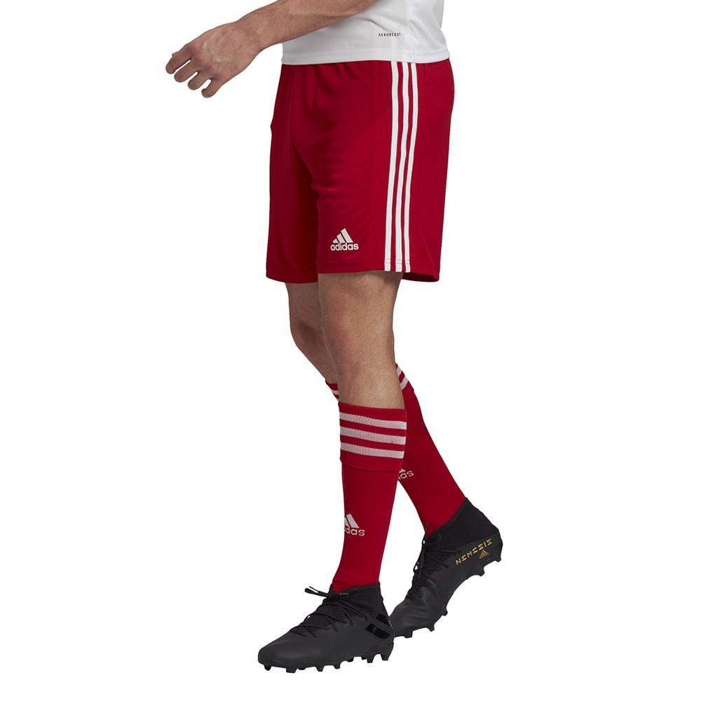 ADIDAS PANTALONCINO SQUADRA 21 CALCIO UOMO ROSSO GN5771