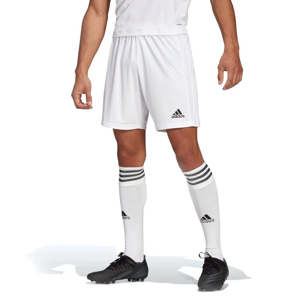 ADIDAS PANTALONCINO SQUADRA 21 CALCIO UOMO BIANCO  GN5774