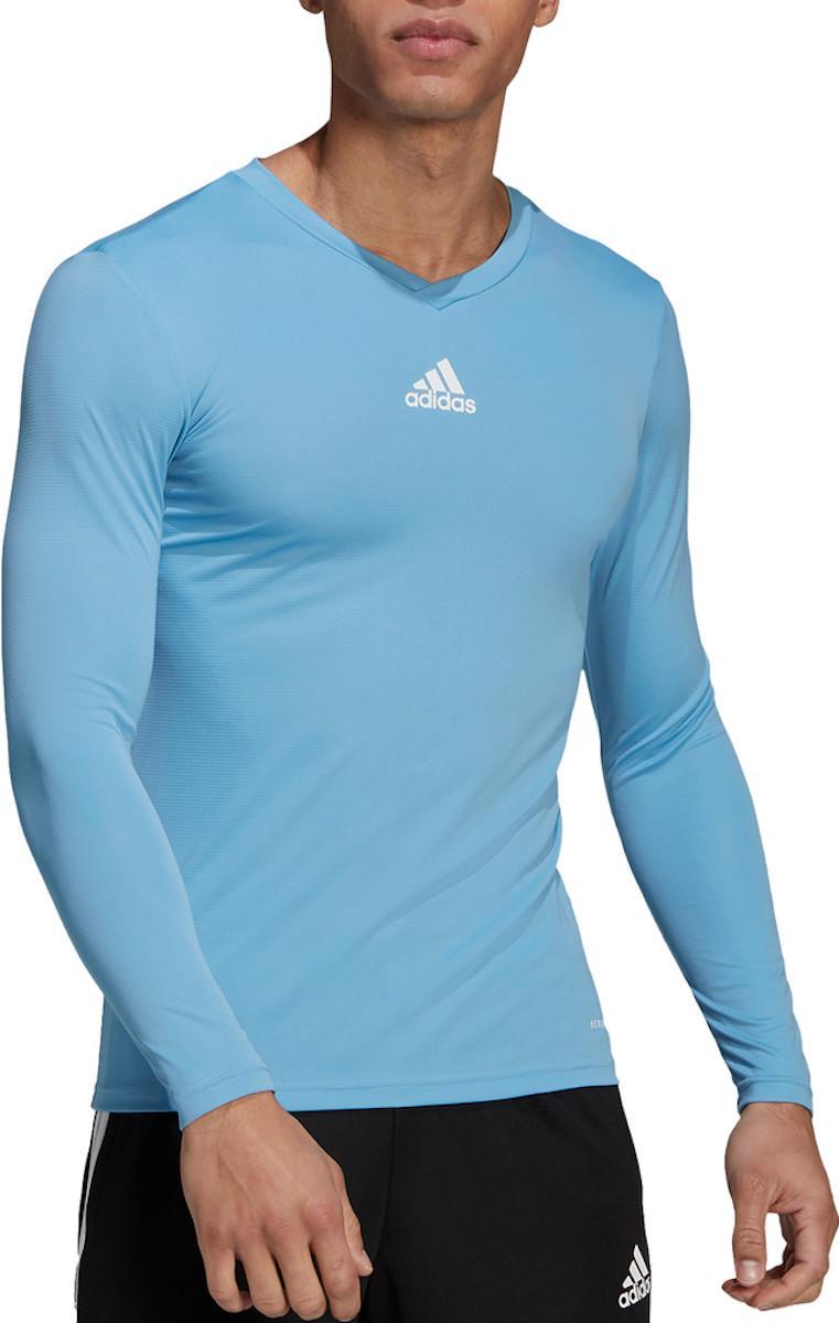 ADIDAS MAGLIA TERMICA TEAM BASE TEE UOMO CELESTE GN7507