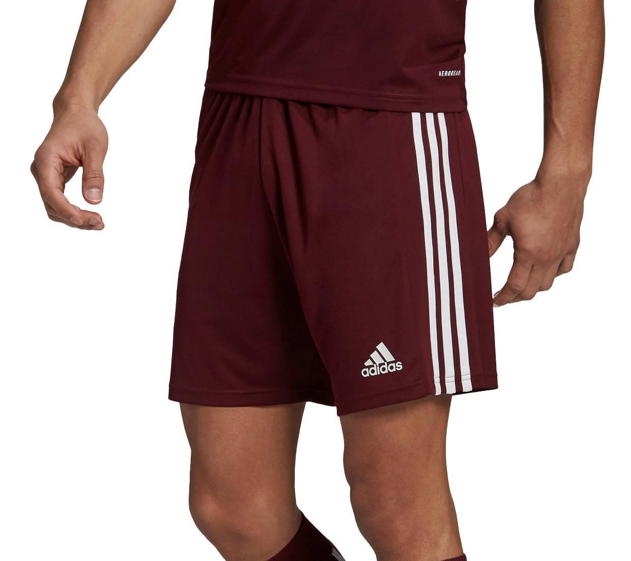 ADIDAS PANTALONCINO SQUADRA 21 CALCIO UOMO BORDEAUX GN8083