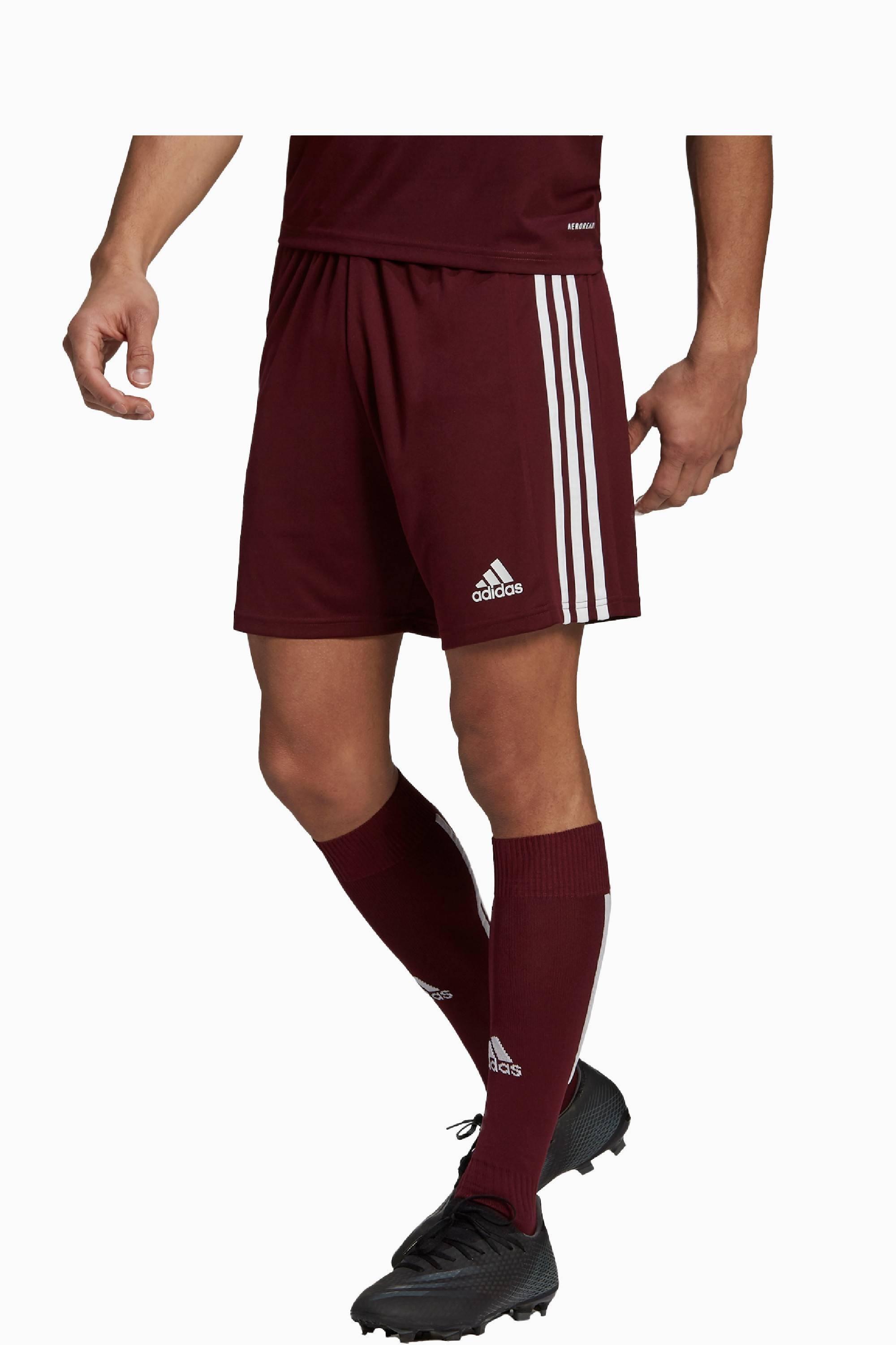 ADIDAS PANTALONCINO SQUADRA 21 CALCIO UOMO BORDEAUX GN8083