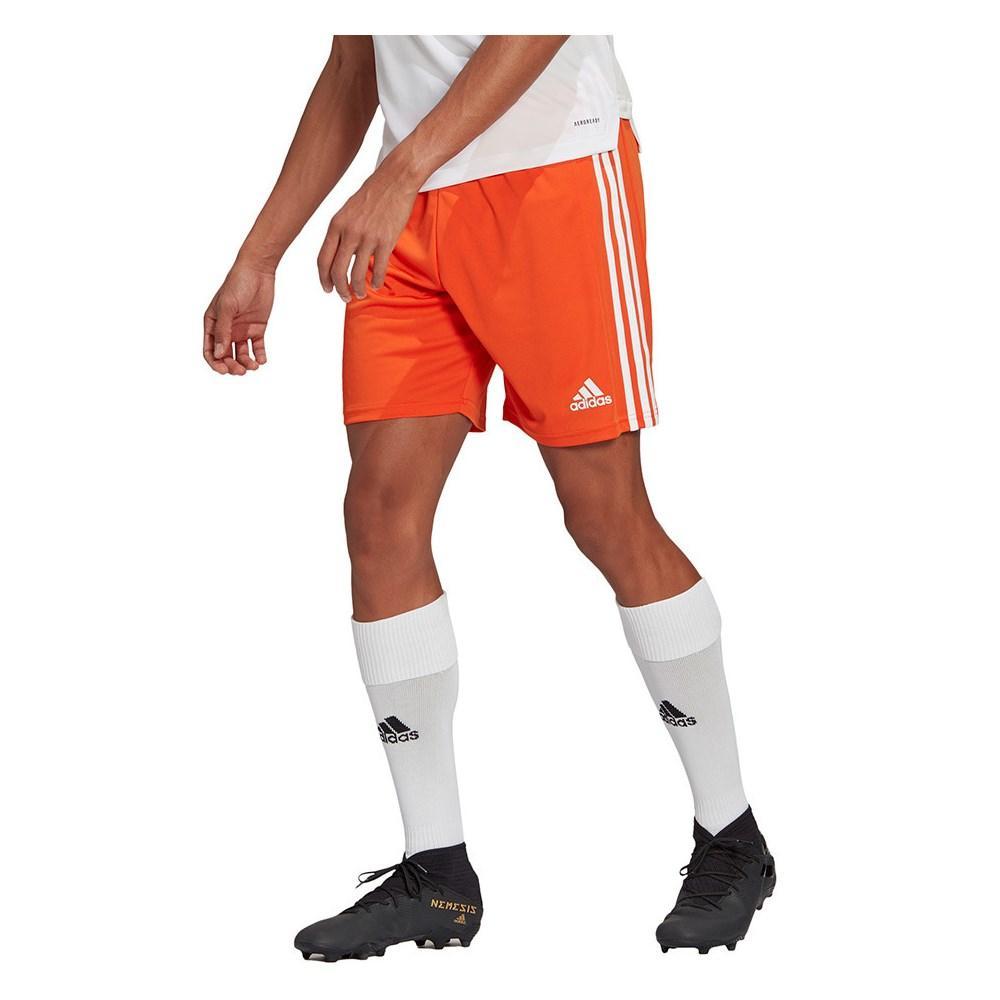 ADIDAS PANTALONCINO SQUADRA 21 CALCIO UOMO ARANCIONE  GN8084