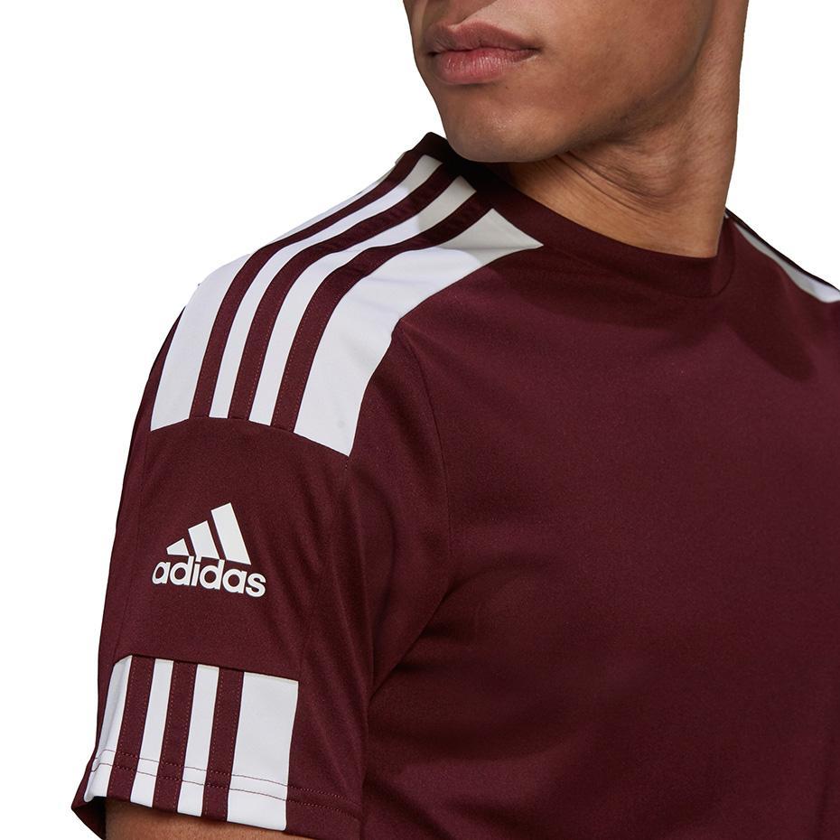 ADIDAS MAGLIA SQUADRA 21 CALCIO UOMO BORDEAUX  GN8091