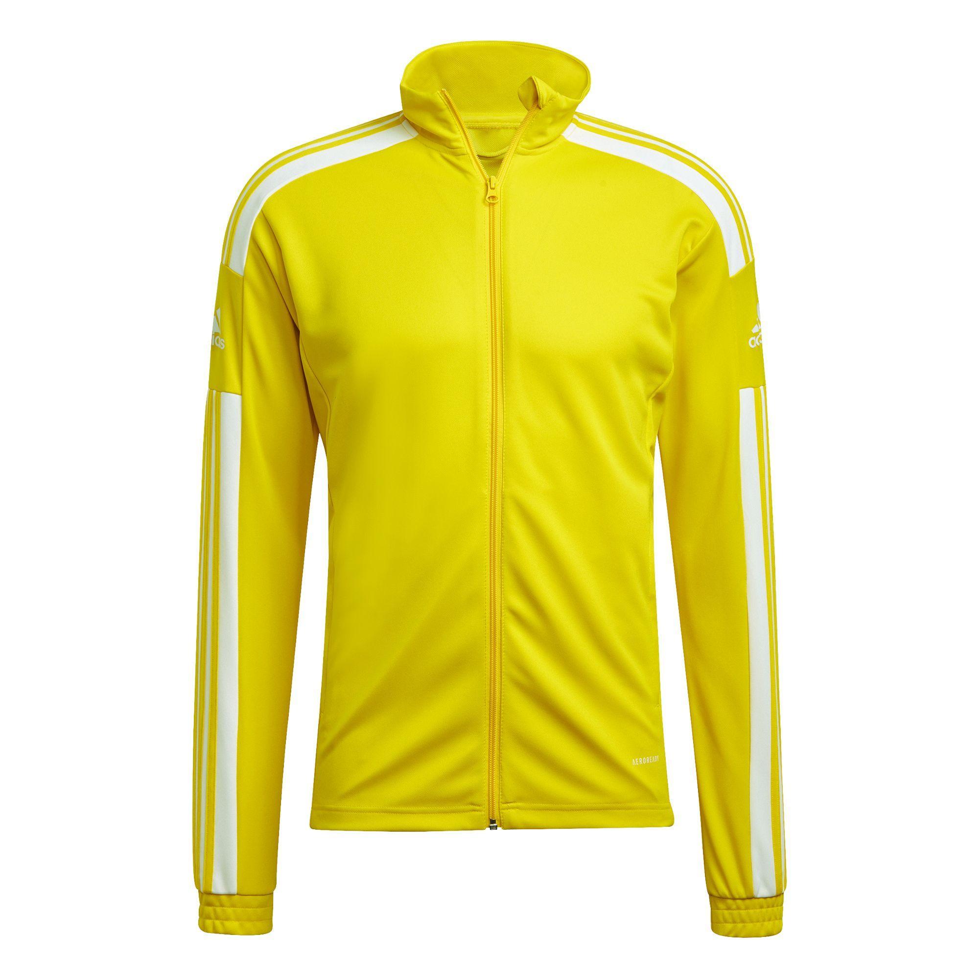 adidas adidas giacca squadra 21 uomo  giallo