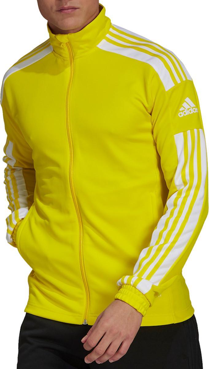 adidas adidas giacca squadra 21 uomo  giallo